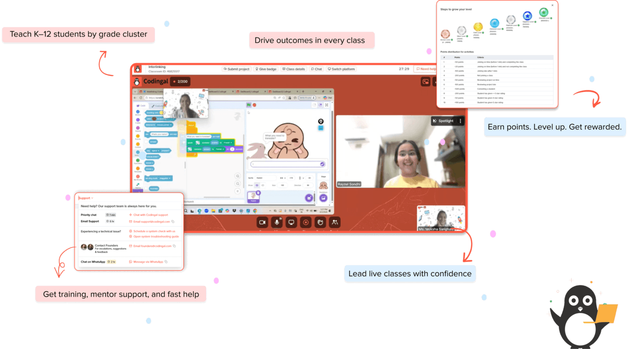 My e-Kids classroom platform